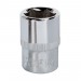 Sealey WallDrive Socket 18mm 1/2Sq Drive Fully Polished