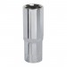 Sealey WallDrive Socket 21mm Deep 1/2Sq Drive Fully Polished