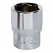 Sealey WallDrive Socket 22mm 1/2Sq Drive Fully Polished