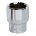 Sealey WallDrive Socket 25mm 1/2Sq Drive Fully Polished