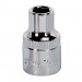 Sealey WallDrive Socket 7mm 3/8Sq Drive Fully Polished