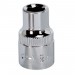 Sealey WallDrive Socket 8mm 3/8Sq Drive Fully Polished