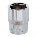 Sealey WallDrive Socket 16mm 3/8Sq Drive Fully Polished