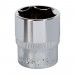 Sealey WallDrive Socket 19mm 3/8Sq Drive Fully Polished