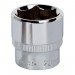 Sealey WallDrive Socket 22mm 3/8Sq Drive Fully Polished