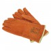 Sealey Leather Welding Gauntlets Lined Heavy-Duty - Pair