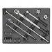 Sealey Tool Tray with Ratchet, Torque Wrench, Breaker Bar & Socket Adaptor Set 13pc