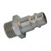 1/4\" BSPP MALE PLUG ST/ST 303 UNPLATED