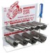 JUBILEE Hose Clip Dispenser 304 Stainless Steel 100 Hose Clips + Hose Clip Driver.